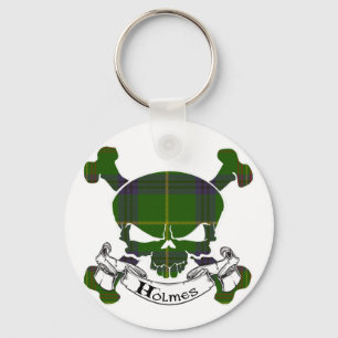 Llavero Holmes Tartan Skull