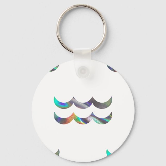 Llavero holograma Aquarius (Anverso)