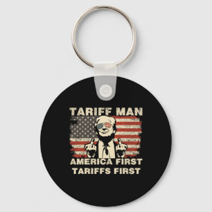 Llavero Hombre Arancel Funny Trump Aranceles Meme América