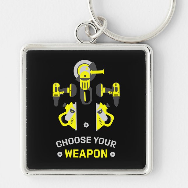 Llavero Hombre de bricolaje (Frente)