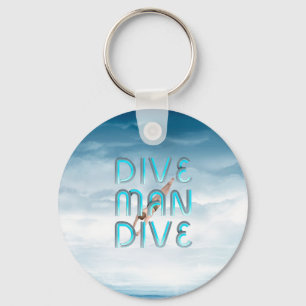 Llavero Hombre de buceo clave TOP Dive