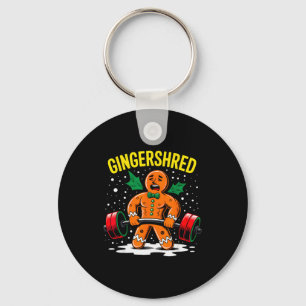 Llavero Hombre de jengibre divertido Gingershred gimnasio 
