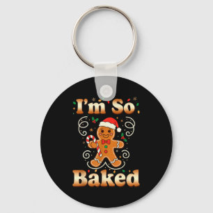 Llavero Hombre de Jengibre Horneado Navidad Galleta Divert