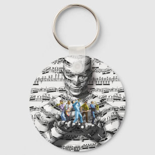 Llavero Hombre de la música