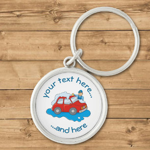 Llavero Hombre de lavado de coches