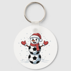 Llavero Hombre de nieve Fútbol Navidad Santa Béisbol Depor