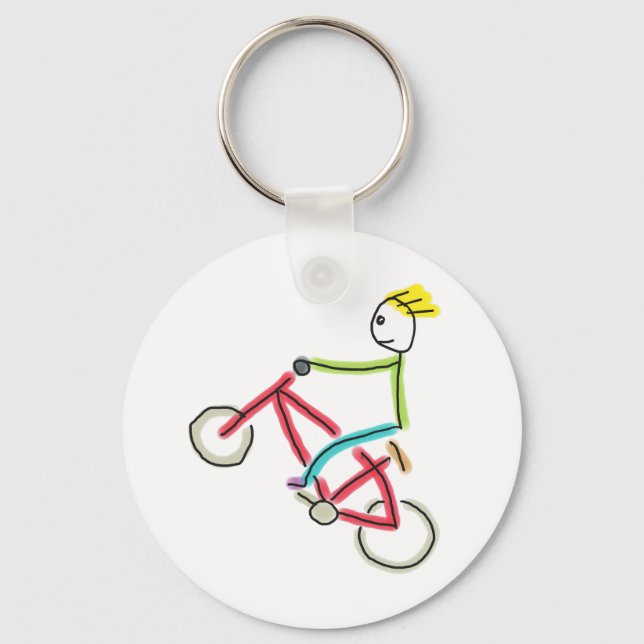 Llavero Hombre de Palos BMX (Anverso)