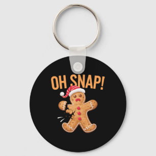 Llavero Hombre de pan de jengibre Oh Navidades Snap