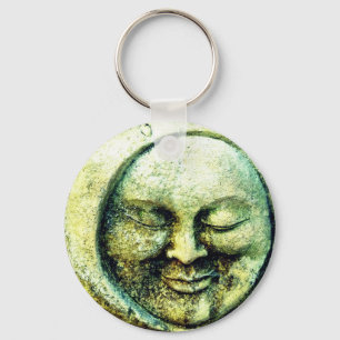 Llavero Hombre de piedra en la luna