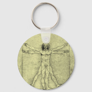 Llavero Hombre de Vitruvian