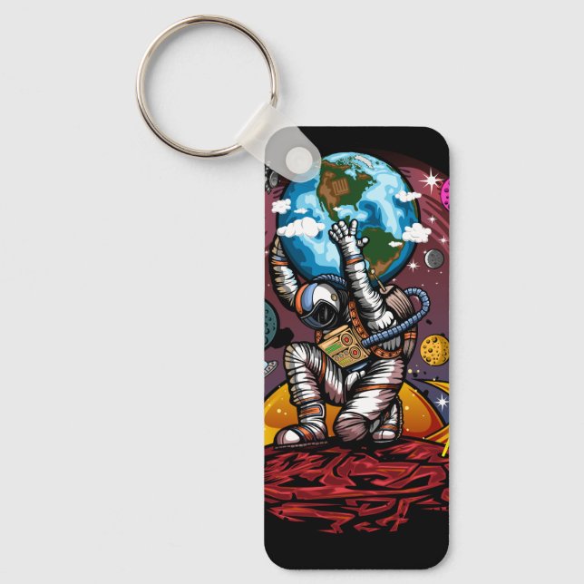 Llavero Hombre del espacio de Atlas (Anverso)