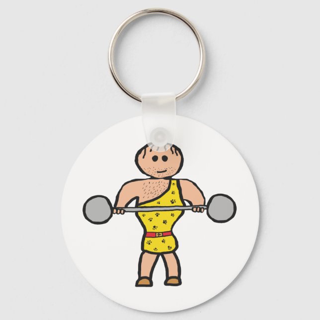 Llavero Hombre Fuerte de Circo (Anverso)
