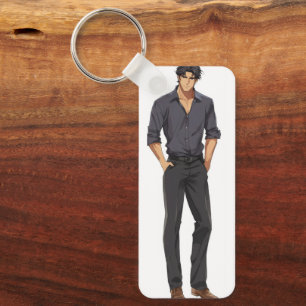 Llavero Hombre Guapo Anime Zaddy