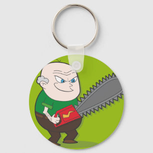 Llavero Hombre malvado de Chainsaw