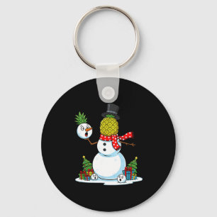 Llavero Hombre Mujer Niños Navidad Divertida Nieva Muñeco