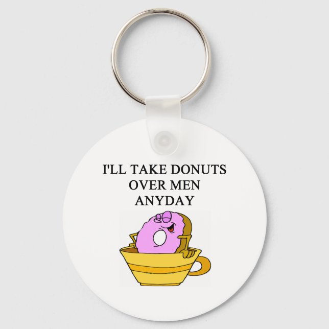 Llavero hombre odiando el chiste femenino (Anverso)