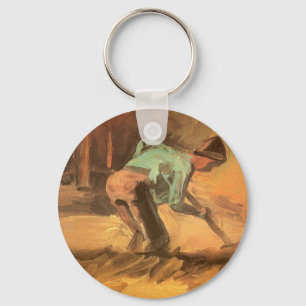 Llavero Hombre parado con palo o espada, Vincent van Gogh