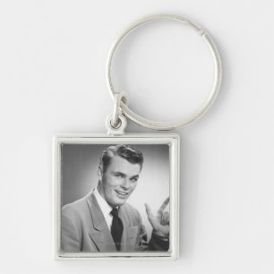 Llavero Hombre que señala 2