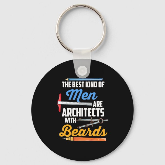 Llavero Hombres Arquitectos Con Ojeras (Anverso)