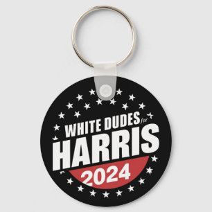 Llavero Hombres Blancos Para Kamala Harris Elección 2024