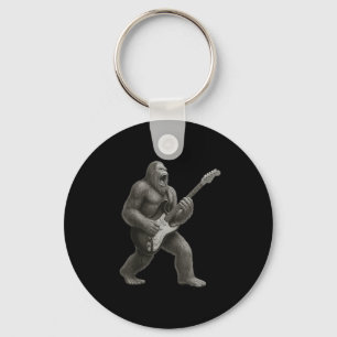 Llavero Hombres De Guitarra De Pie Grande Jugando Rock Y R