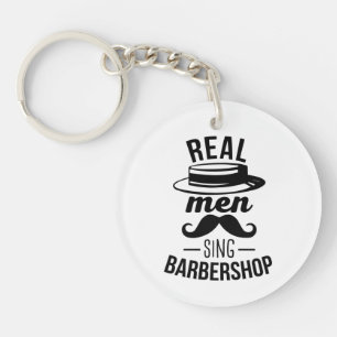 Llavero Hombres de verdad cantan Barbershop