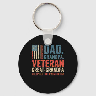 Llavero Hombres Día del Padre Abuelo Veterano Gran Abuelo