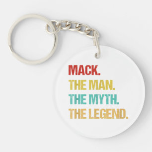 Llavero Hombres Mack El Hombre El Mito La Leyenda