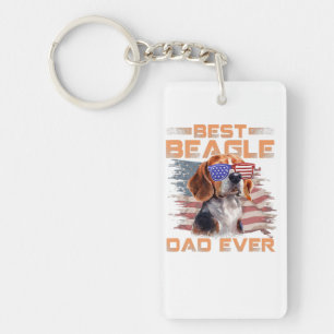 Llavero Hombres Mejor Beagle Papá Jamás Perro Amante Bande