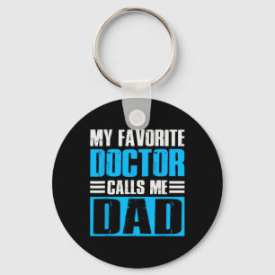 Llavero Hombres Mi Doctor Favorito Me Llama Papá Día Del P