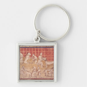 Llavero Hombres que cuidan para los perros de caza