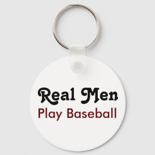 Llavero Hombres Reales Juegan Al Béisbol