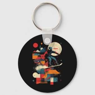 Llavero Hombres Y Mujeres Artistas Snowboarder Lo