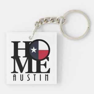 Llavero HOME Austin Texas