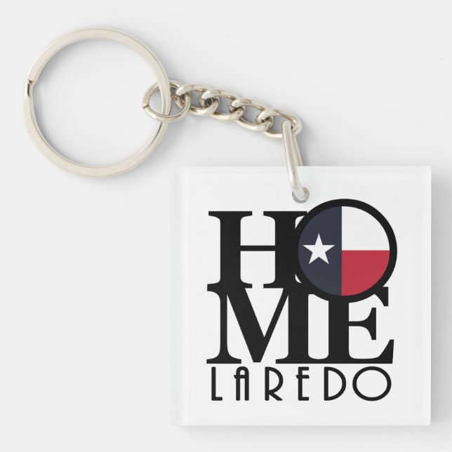 Llavero HOME Laredo Texas (Frente)