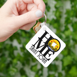 Llavero HOME Saint John New Brunswick Canadá