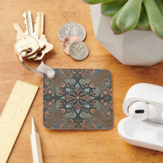 Llavero Homely cottage pattern