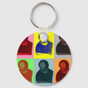 Llavero Homo de Ecce - estilo del arte pop
