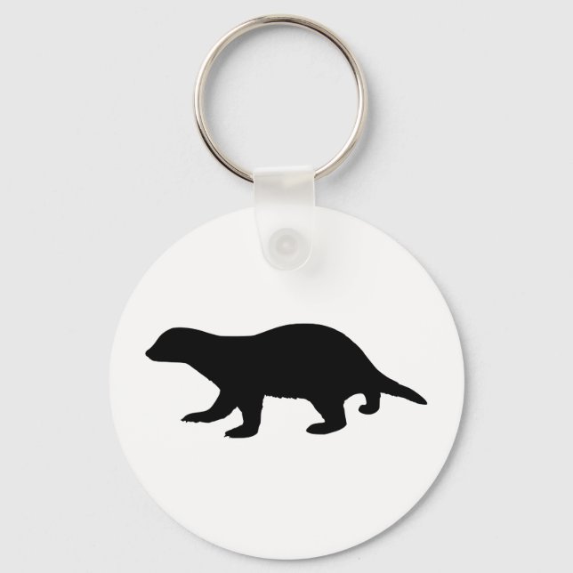 Llavero Honey Badger (Anverso)