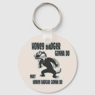 Llavero Honey Badger