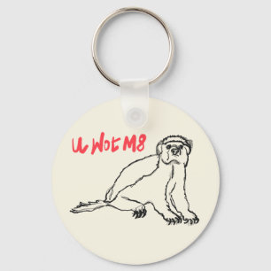 Llavero Honey Badger dice gracioso