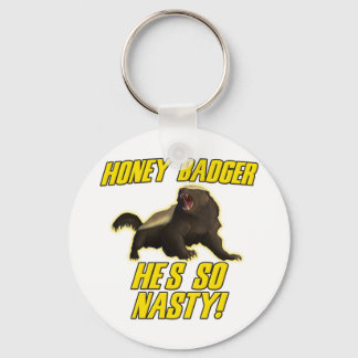 Llavero Honey Badger Es Tan Desagradable
