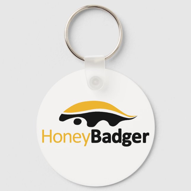 Llavero Honey Badger Logo (Anverso)