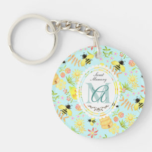 Llavero Honey Bee Blue