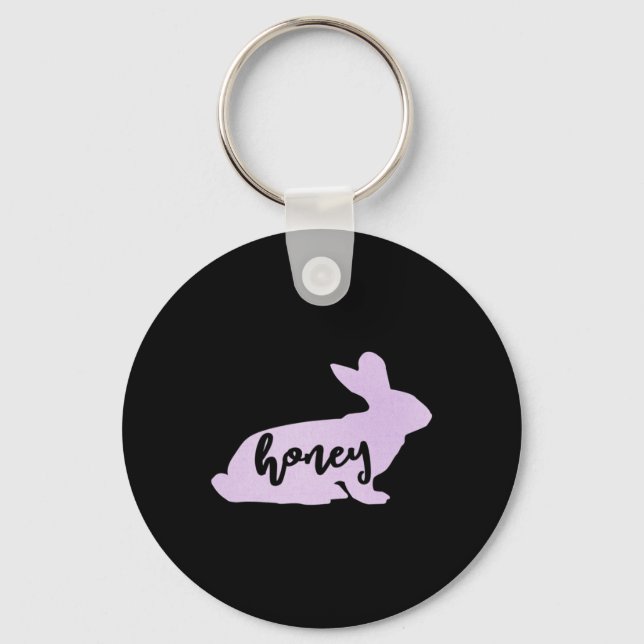 Llavero Honey Bunny Rabbit Easter Gift Tee (Anverso)