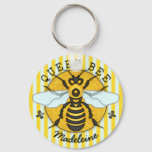 Llavero Honeybee Bumblebee Queen Bee Honey   Personalizado