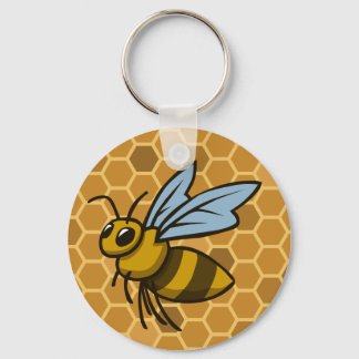Llavero Honeycomb Bumble Bee
