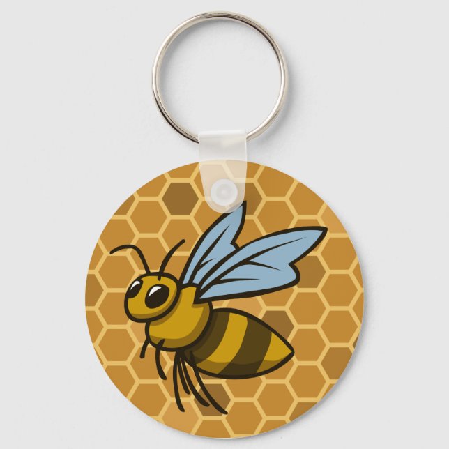 Llavero Honeycomb Bumble Bee (Anverso)