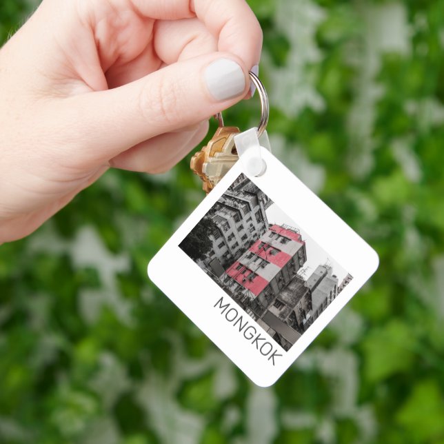 Llavero Hong Kong Mongkok China Kowloon Bella Artes Souven (Mano)