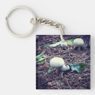 Llavero Hongos blancos cúrcuitos